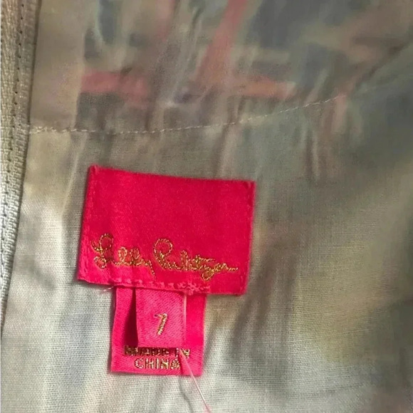 NWT Lilly Pulitzer Boatlicious Nautical Shift Dress Girls Dress Size 7 - Picture 4 of 11